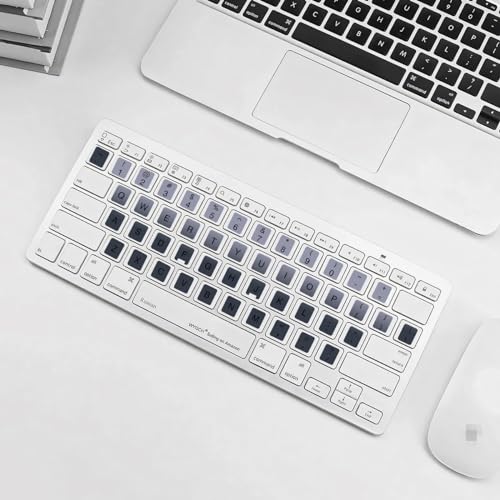 Pegatinas para Teclado Boaulee 2PCS Color Gris Degradado miniatura 7