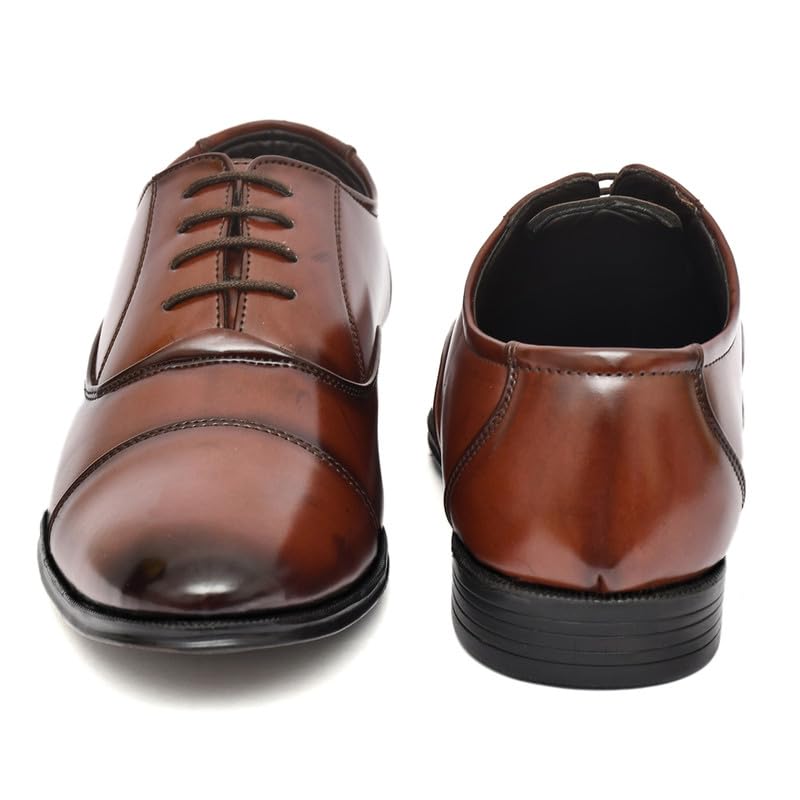 Image of HEALTH FIT Men's Super Soft Ortho Comfortable with Soft Sole Ultra-Lightweight for Gents Luxury Formal Shoes 1263