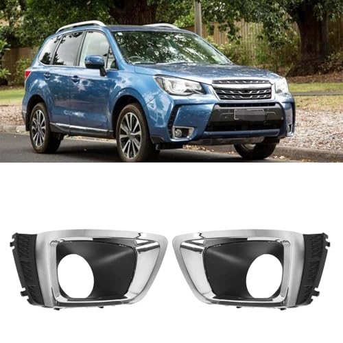 Parrilla bisel de luz antiniebla compatible con Subaru Forester 2014-2016 3