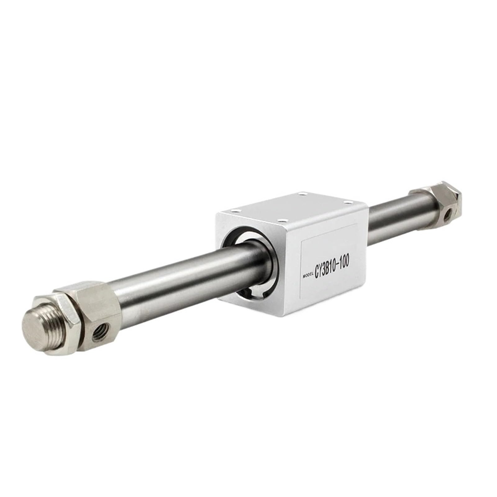 Cylindre pneumatique sans tige à accouplement magnétique CY3B20, haute pression, en alliage d'aluminium, longue course, CY3B20TF-200(CY3B6 (Bore 6mm))