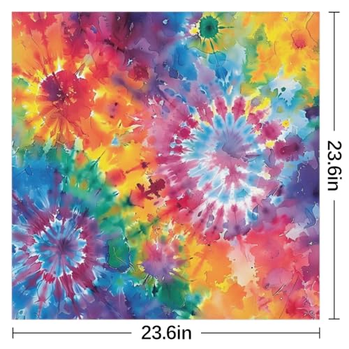 Silk Scarfs Square Fashion Accessory Lightweight Neckerchief Head Hair Wrap Scarf for Women Gifts 23.6" 062