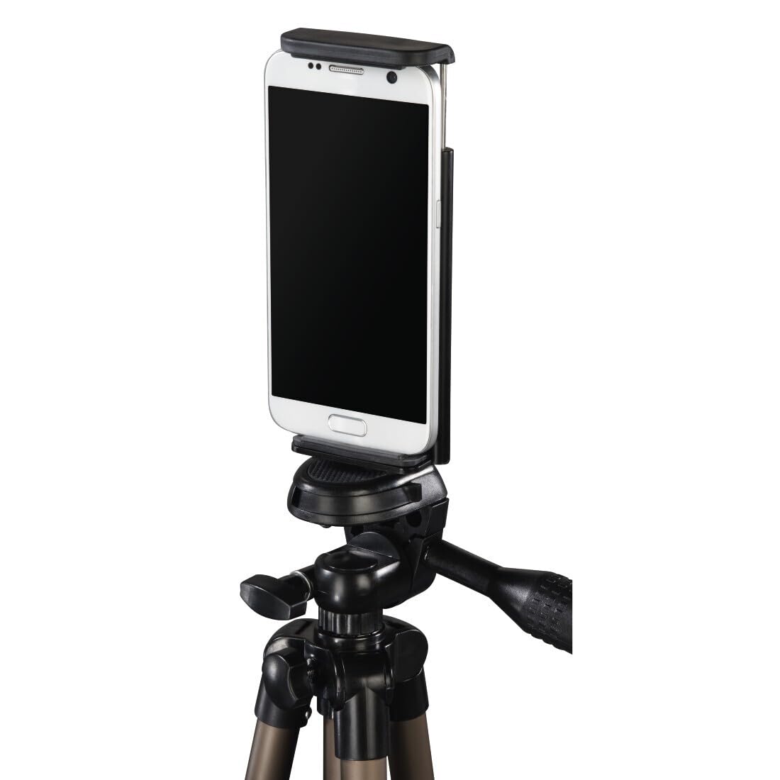 Hama - Treppiede per Foto, Smartphone, Tablet, testa 3D, altezza 36,5/106 cm