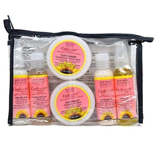 Jane Carter Curls to Go 6-Pack Travel Kit