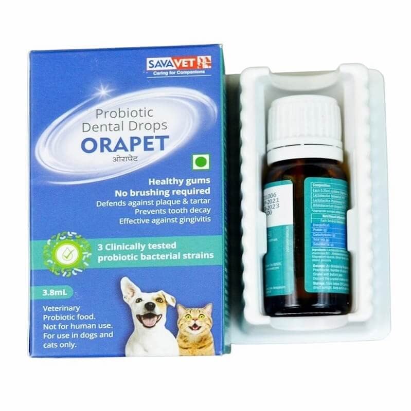 Fifozone Savavet Orapet Dental Drops for Dogs and Cats