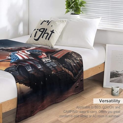 Couverture polaire char en flannel douce et chaude couvre-lit confortable - 6