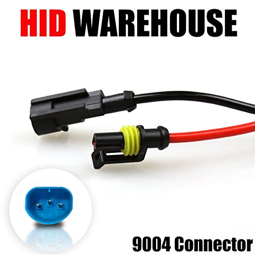 Image of AC HID Xenon Replacement Bulbs - 9004 10000K - Dark Blue (1 Pair)