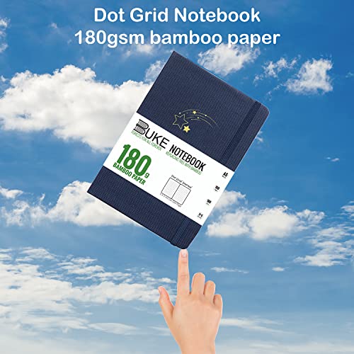 Carnet notes à pois avec reliure à plat pour dessiner au quotidien - 2
