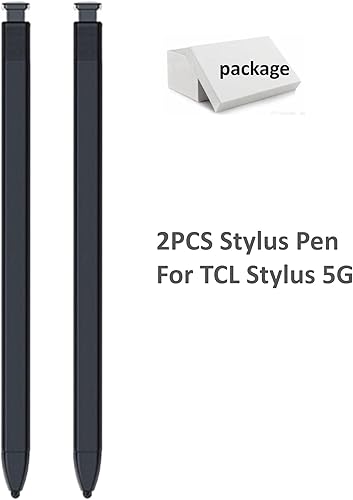 Miniatura 3 de Lápiz capacitivo de repuesto para TCL Stylus 5G Pen compatible con TCL Stylus 5G Stylus Pen T779W versión Touch Pen (2 unidades, color negro)