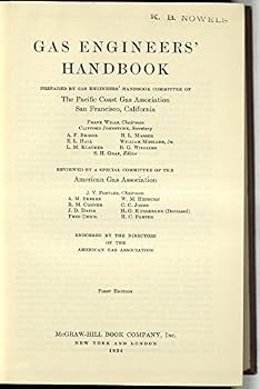 Hardcover Gas Engineers' Handbook : First Edition Book