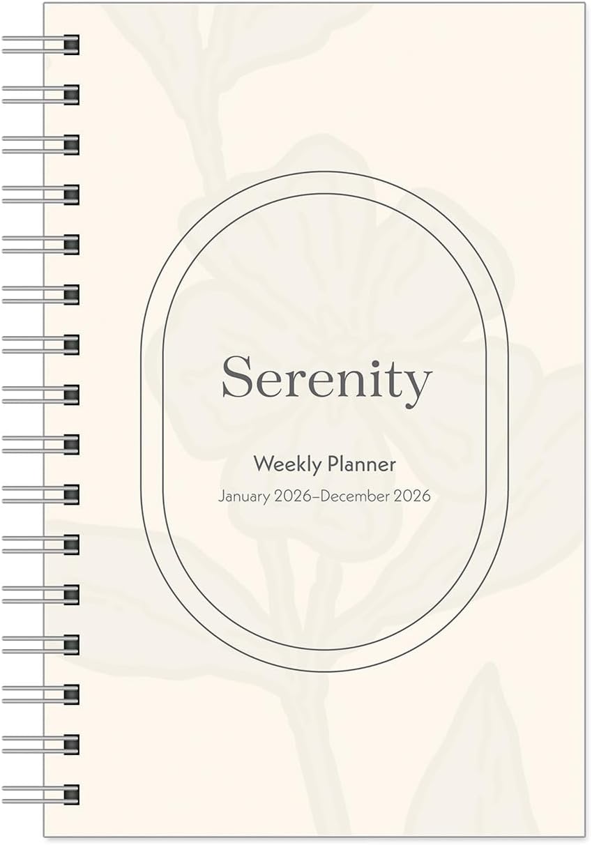 FranklinCovey - Serenity Planner Refill | Weekly Wire-Bound (Classic, Jan 2026 - Dec 2026)