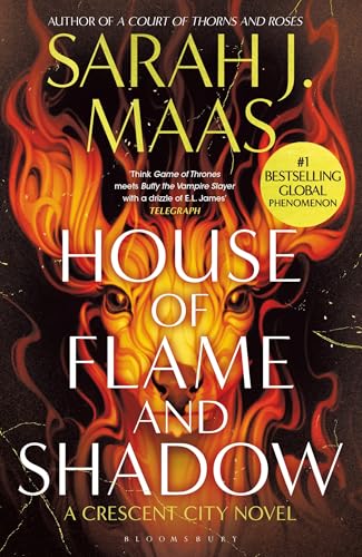 Cover of House of Flame and Shadow: The INTERNATIONAL BESTSELLER and the SMOULDERING third instalment in the Crescent City series