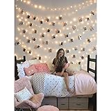 【Wasserdicht und kältebeständig】Die Lichter ist wasserdicht und frostbeständig. Sorga im kalten Winter funktioniert die Lichterkette einwandfrei im aussen. Sie können mit die Lichterketten Ihren Garten und Wand dekorieren.