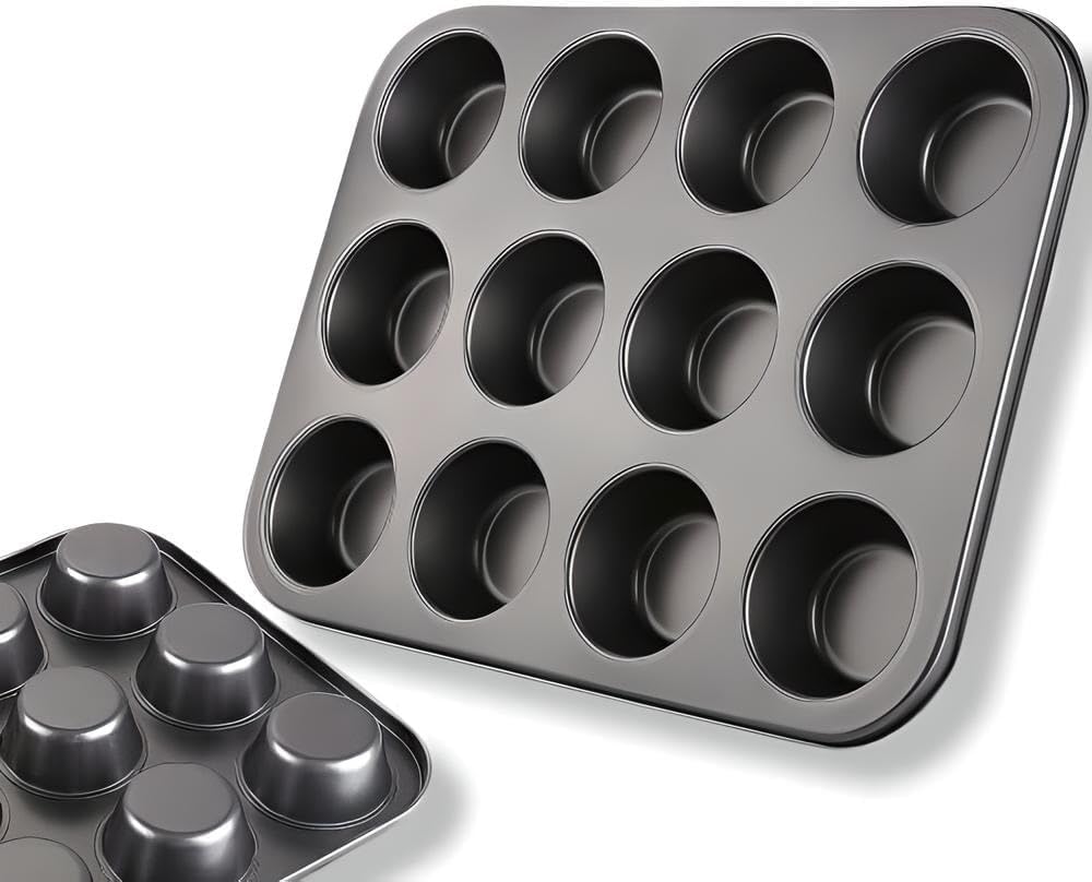 TINK☆TIFFA② Tefal Excellence Ultra Durable Non Stick Muffin Tin 12 Muffins