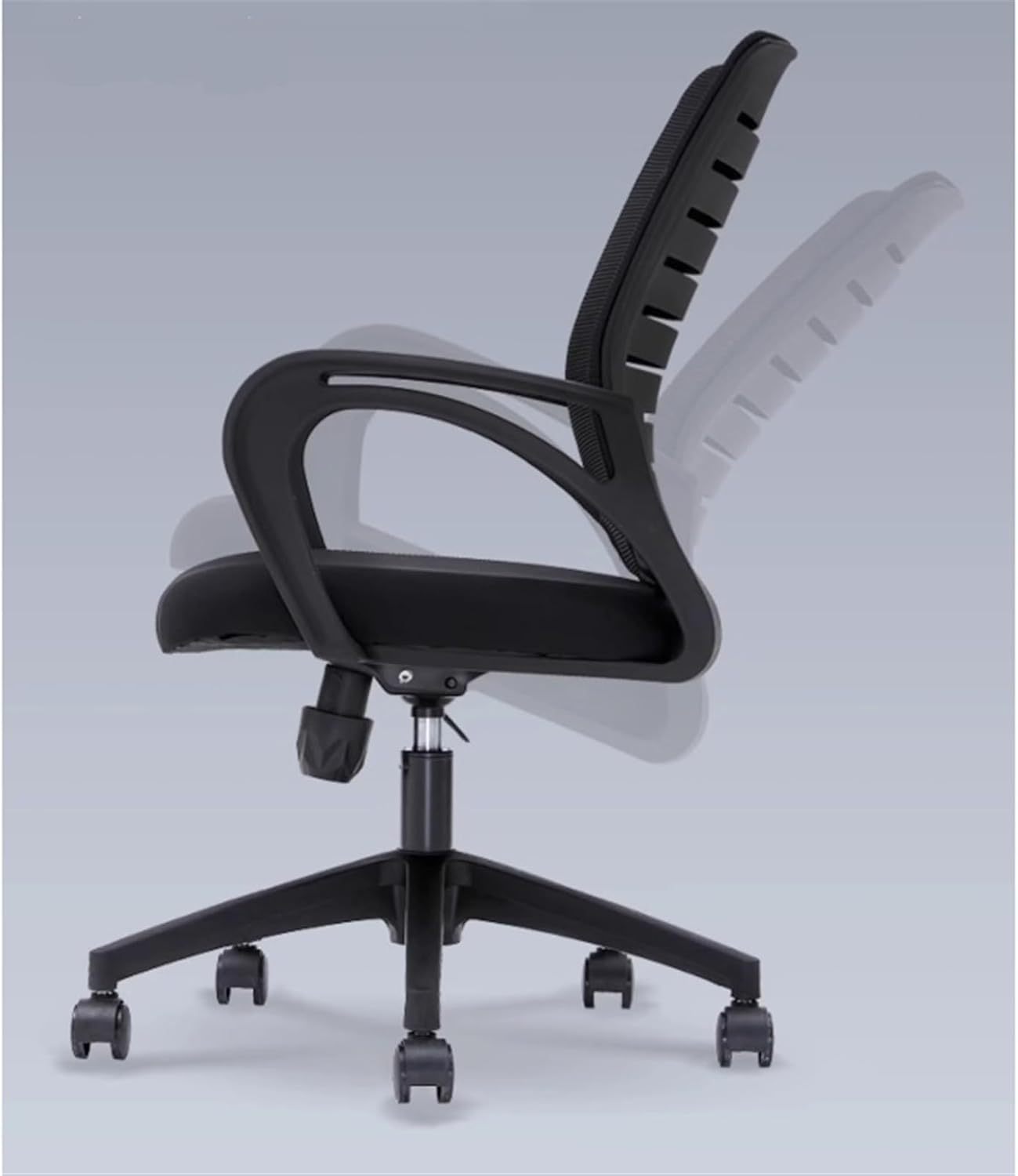 Ademend gaas bureaustoel middenachter bureaustoel moderne ergonomische computerstoel rollende draaibare taakstoel