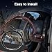 LQYLMY 2 PCS Truck Wheel ABS Speed Sensor Harness, ABS Brake Sensor Compatible with Volvo, Freightliner, Mack, Paccar, Peterbilt, Kenworth Replace # 4410328140, 4410326180
