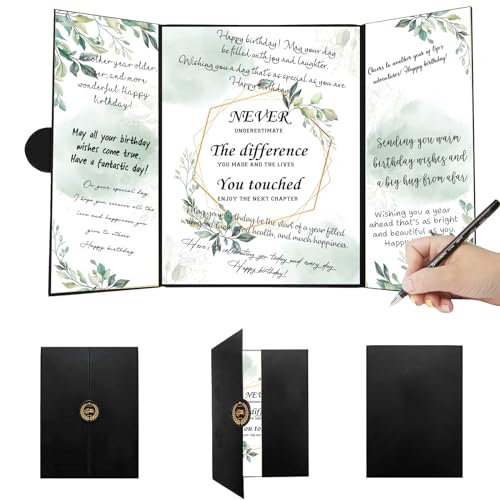 Retirement Party Decorations, Happy Retirement Guest Book Alternative Decorations for Men and Women, Farewell Party Supplies Going Away Present for Office Coworker