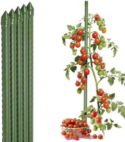 Sekey Soportesde Planta,Cañas jardín, Estantes de Planta,Estacas ...