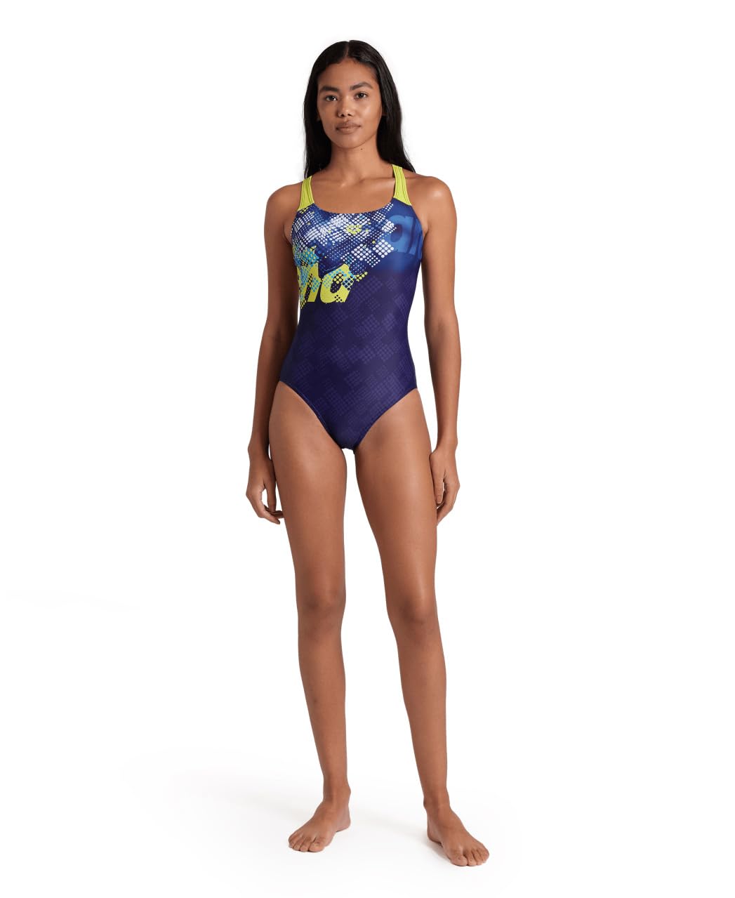 Arena Women's Arena Splash Point Swimsuit Swim PRO Back Intero Donna