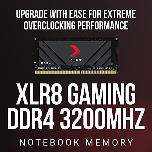 Image of PNY XLR8 Gaming 16GB DDR4 3200MHz (PC4-25600) CL20 1.2V Notebook /Laptop (SODIMM) Computer Memory - MN16GSD43200X