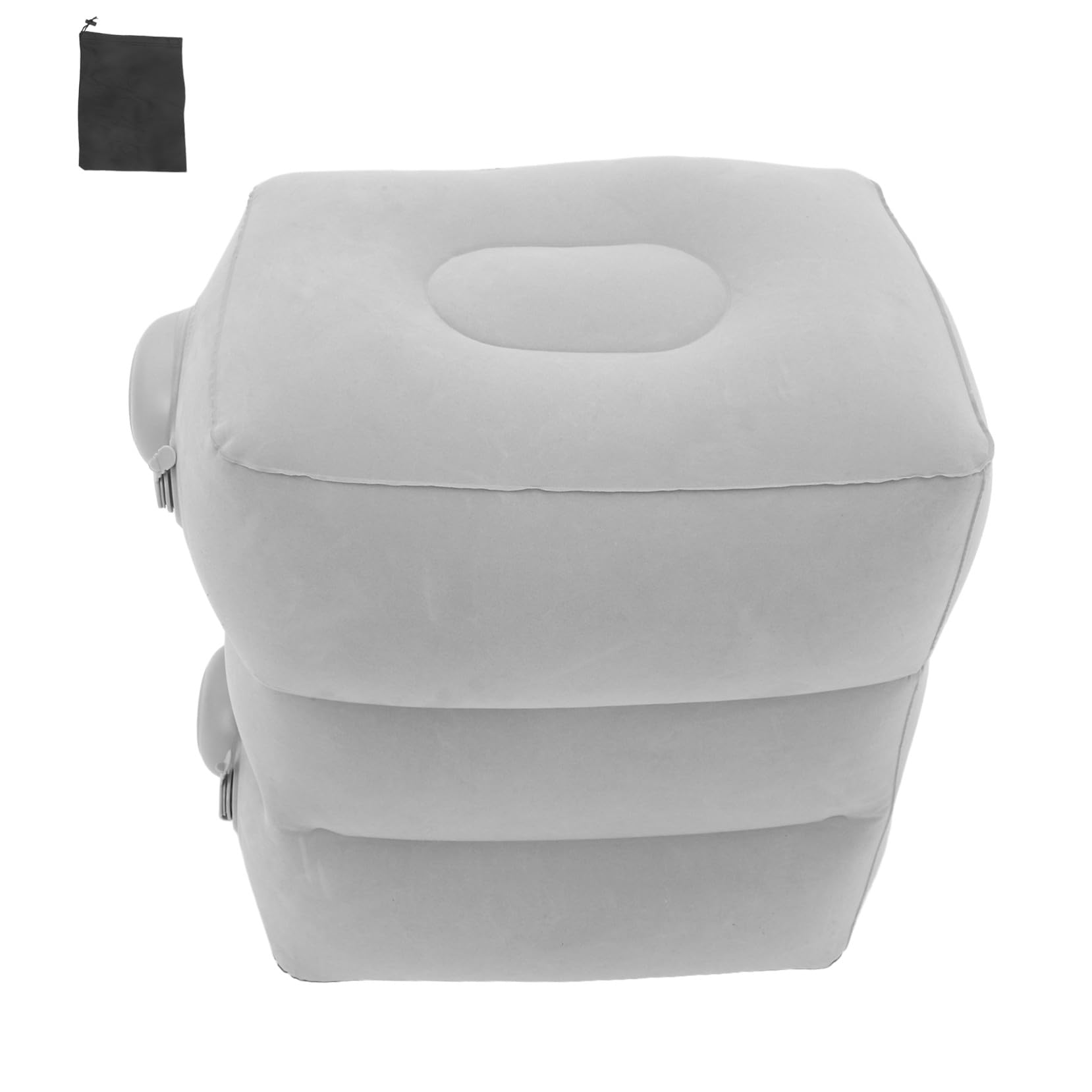 Gadpiparty Reposapiés Inflable Reposapiés De Avión Light Grey