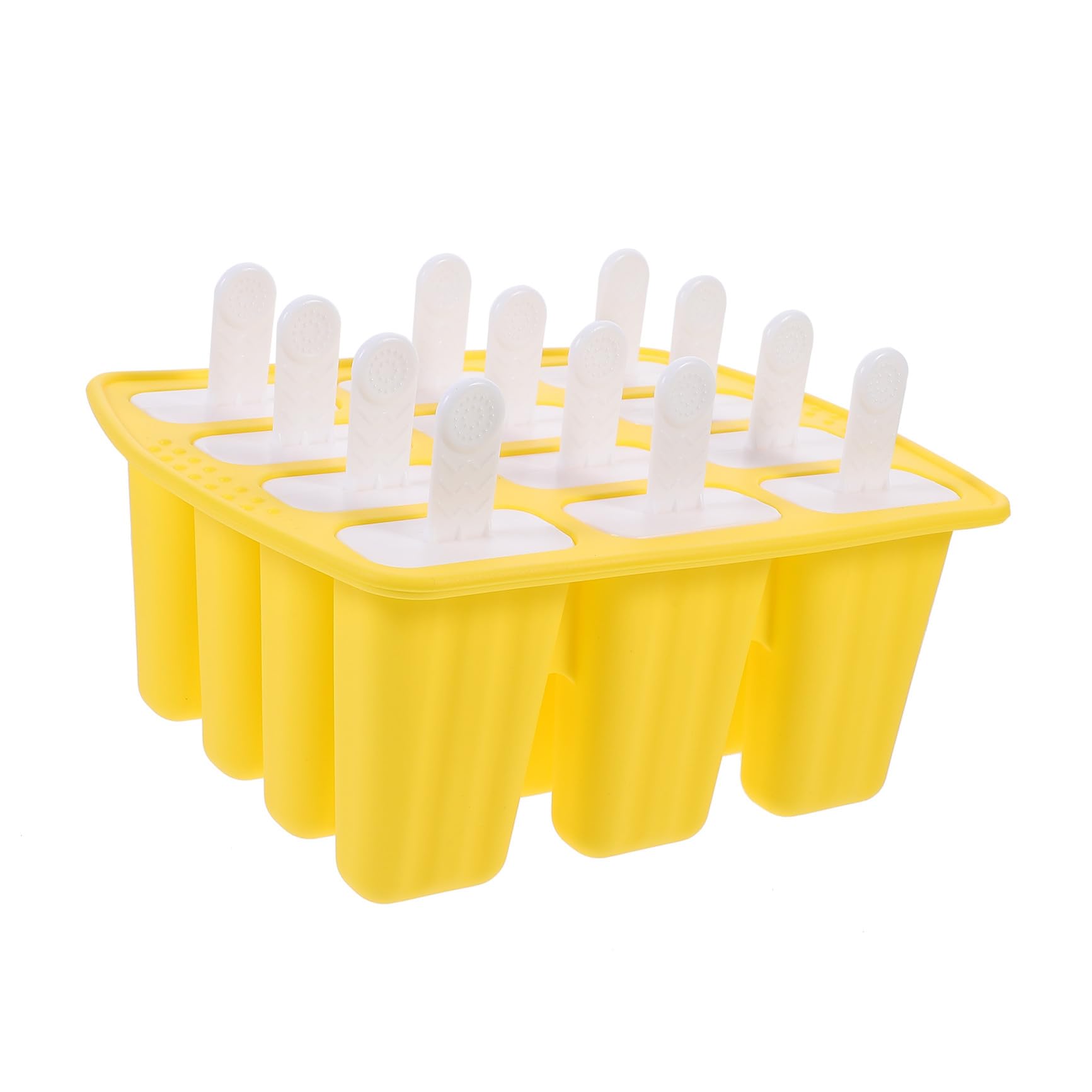 IMIKEYA Moule à Glace en Silicone, 12 Compartiments, pour Pâte et Fruits, Lot de 1 Set de Set, DIY la Maison L’hôtel