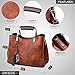 Small Vegan Leather Purse for Women - Top-Handle Handbag