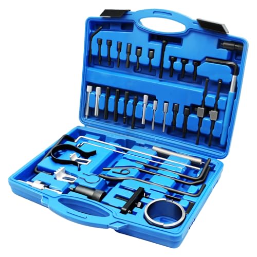 Wvoillty Kit D'outils de Réglage Moteur, Kit D'outils pour Courroie de Distribution, Compatible ave Citroën, Peugeot, PSA Diesel et Essence Dual TDI HDI PSA