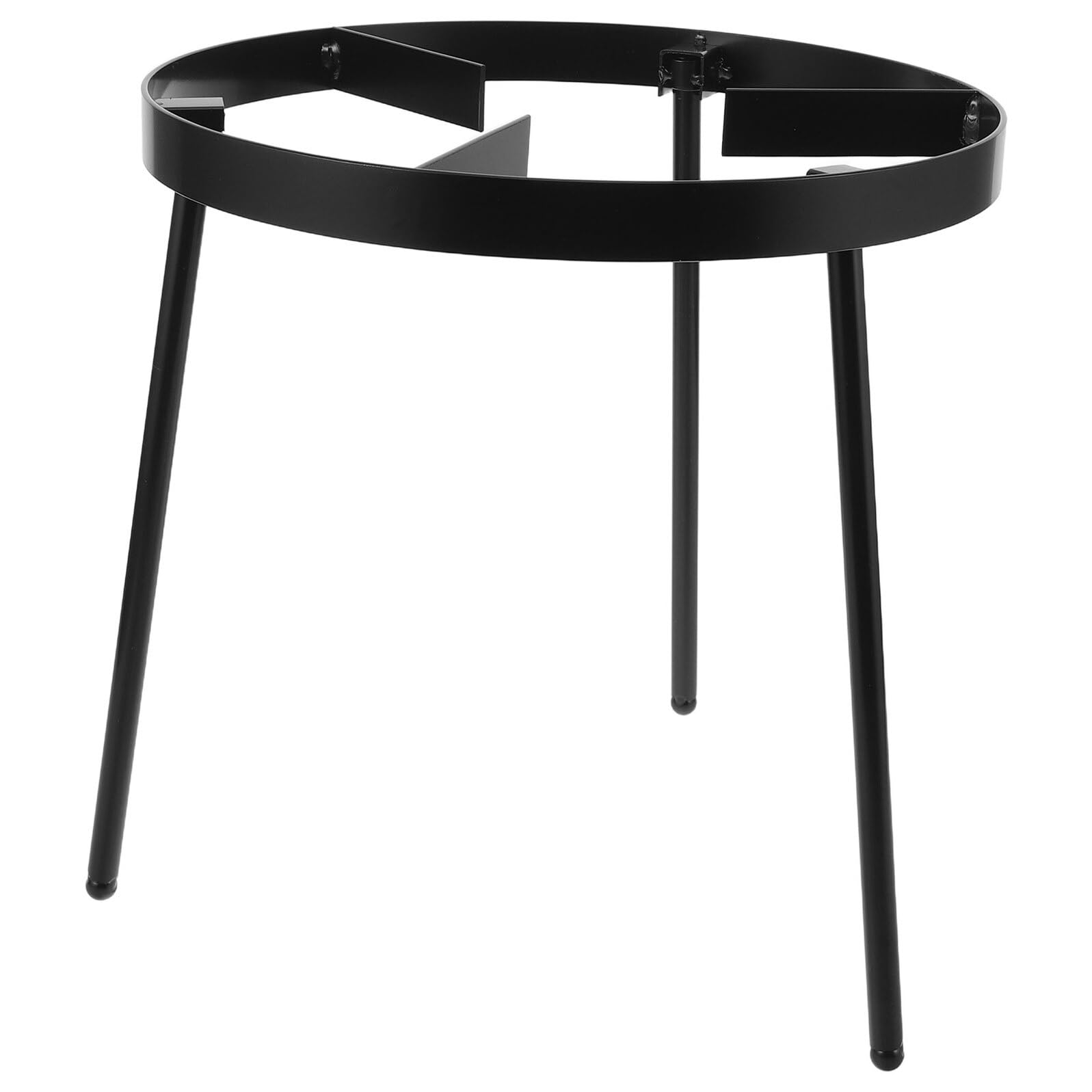 SUPVOX Trípode para Cocinar al Aire Libre de Hierro Fundido Negro Portátil y Plegable Altura 98 In Soporte Resistente para Fogatas Barbacoas y Camping Adecuado para Picnic y