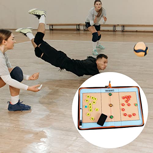 Kit de Prancheta de Treinamento de Voleibol portátil com Caneta Marcadora de Estratégia licencia de