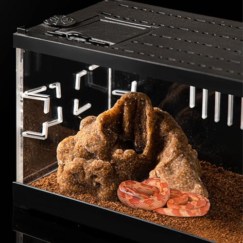 Terrain de soleil polyvalent et grotte rocheuse pour reptile - 7