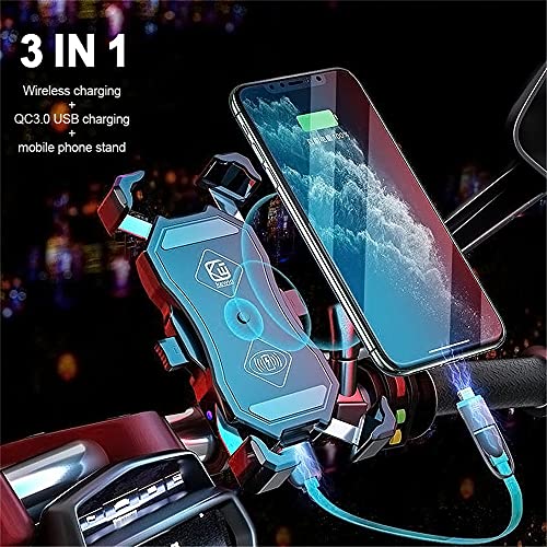 WHCL Supporto per Cellulare Impermeabile, USB