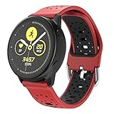 uhrenarmband 22mm leder vintage Dieses Armband ist kompatibel mit Garmin/Samsung Watch Armband ist aus strapazierfähigem und weichem Silikonmaterial, das Hautreizungen verhindern kann und Ihnen ein angenehmes Tragegefühl bietet,Verschiedene beliebte Farben für Frauen, Männer, Jungen und Mädchen. Personalisieren Sie Ihre Uhr passend zu Ihrer Stimmung und Ihrem Outfit im täglichen Leben.