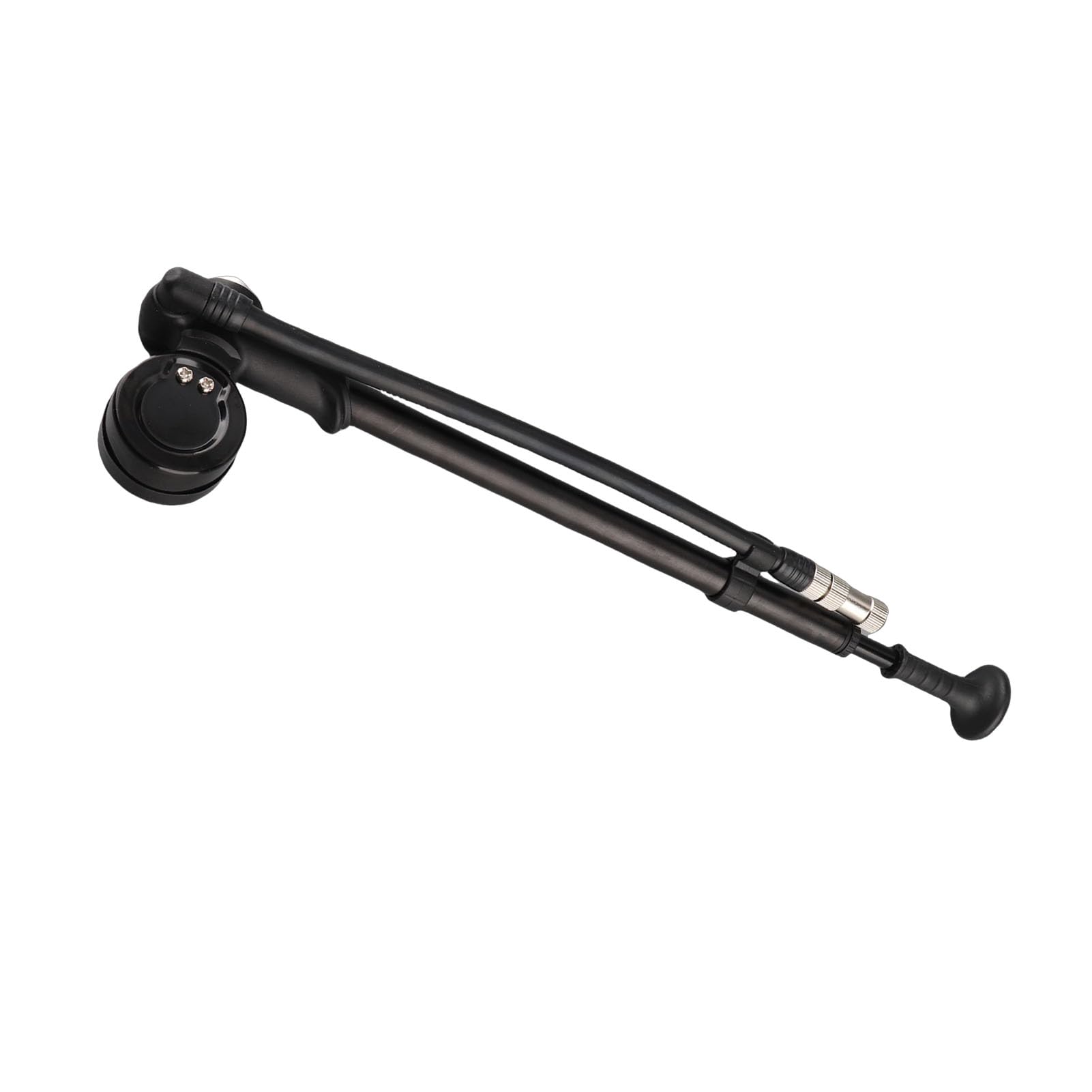 Yctze Shock Pump, 300PSI High Low Pressure with Visual Dial & 360 Rotation Tube, Aluminum Alloy Bike Pump, Ideal for Front Fork Rear Shock Tire