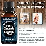 Natural Riches Five Guards Essential Oil Blend for Health Shield Aromatherapy with Clove Cinnamon Lemon Rosemary Eucalyptus Oil - 30ml - Image 3