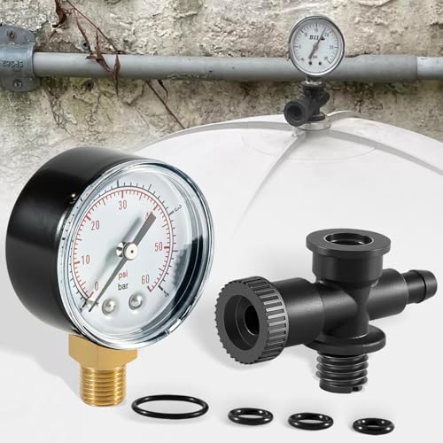 DearChan DEX2400S Filter Air Gauge Adapter Assembly +