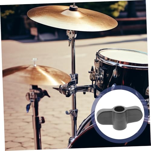 Kisangel 4pcs accesorios para soporte de platillos de batería miniatura 4