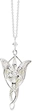The Noble Collection Lord of the Rings Arwen Evenstar Replica, of base metals, Crystal