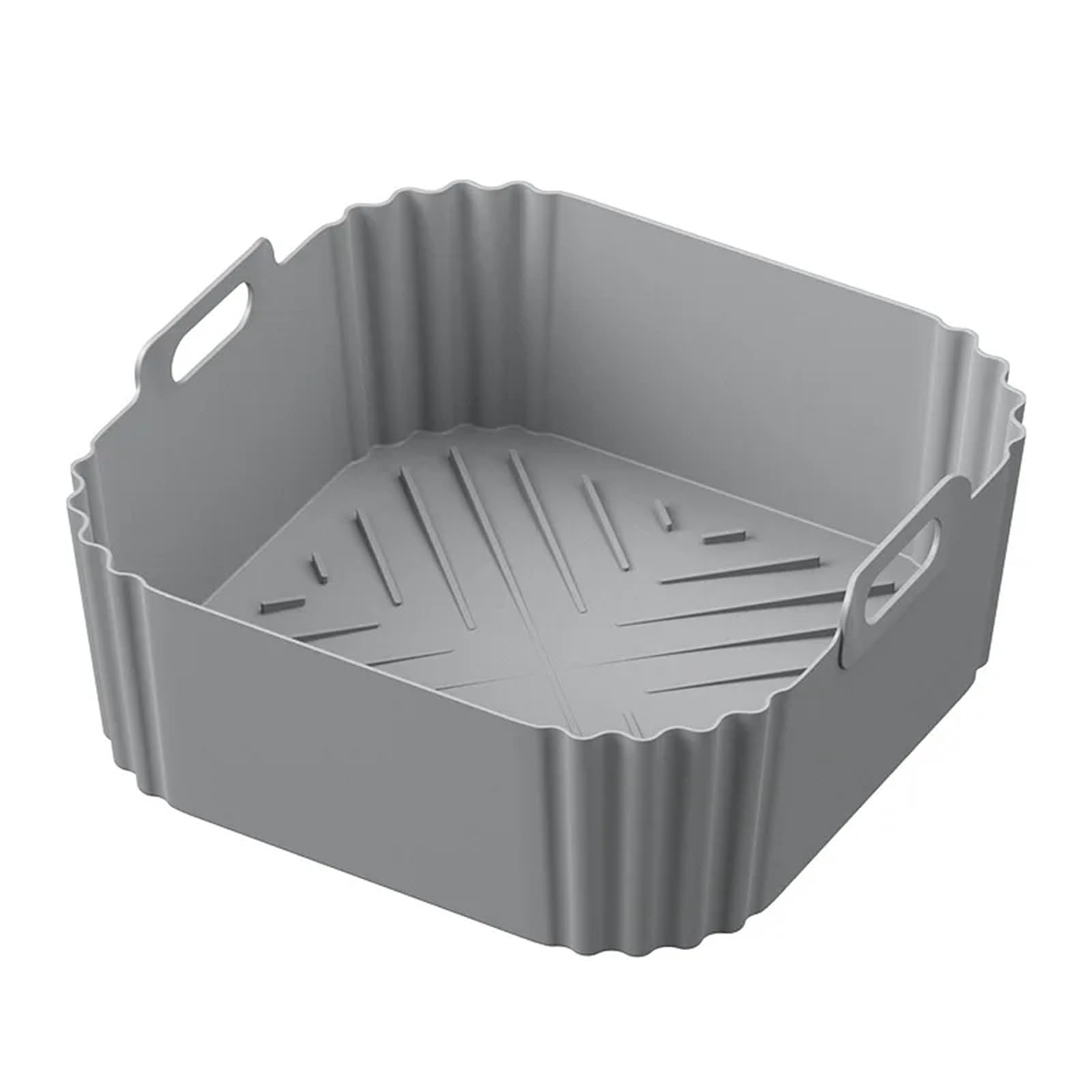 22 5cm Silicone Air Fryer Liners Reusable Non-Stick Basket Compatible For Ninja AF181 AF180 AF141 AF140 Other 5-8QT