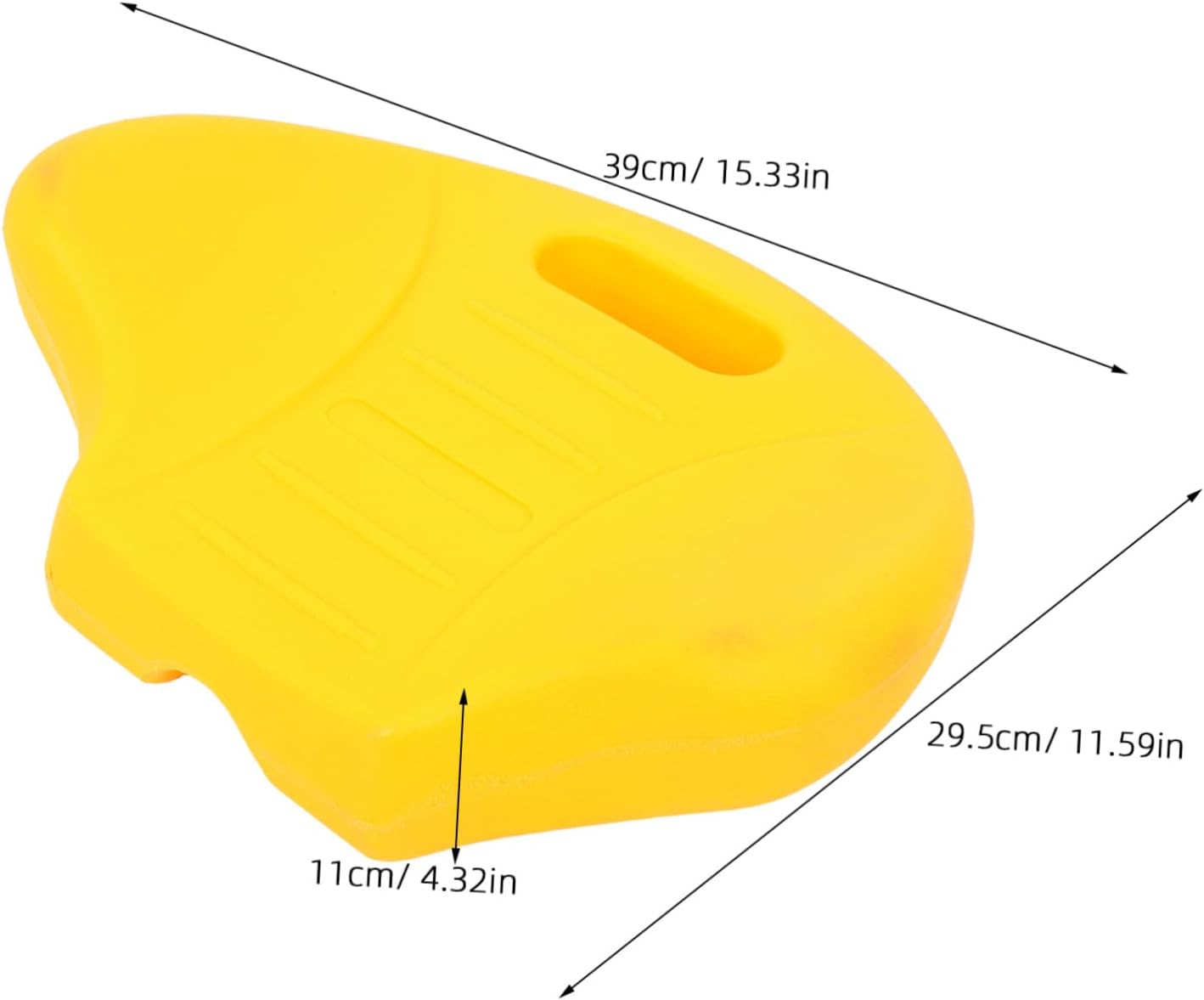 ERINGOGO Outdoor Seesaw Replacement Seat Sturdy Plastic Playground Equipment Part for Parks Schools and Backyards Ergonomic Fitness Seat Pad for Development and Outdoor Fun