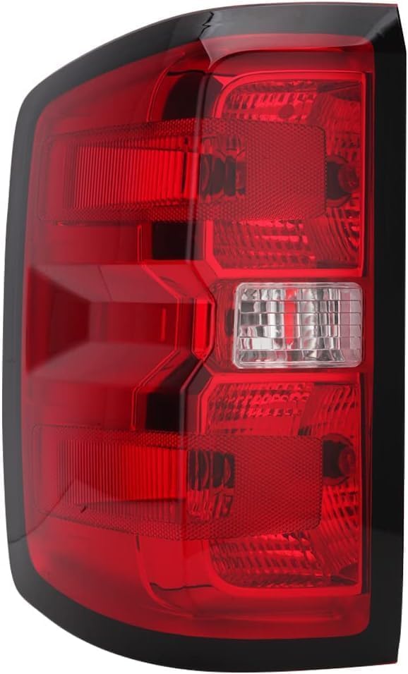 Conjunto de luz trasera compatible con Chevy Silverado 1500 2500HD 3500HD 2014-2018, GMC Sierra 3500HD lado izquierdo