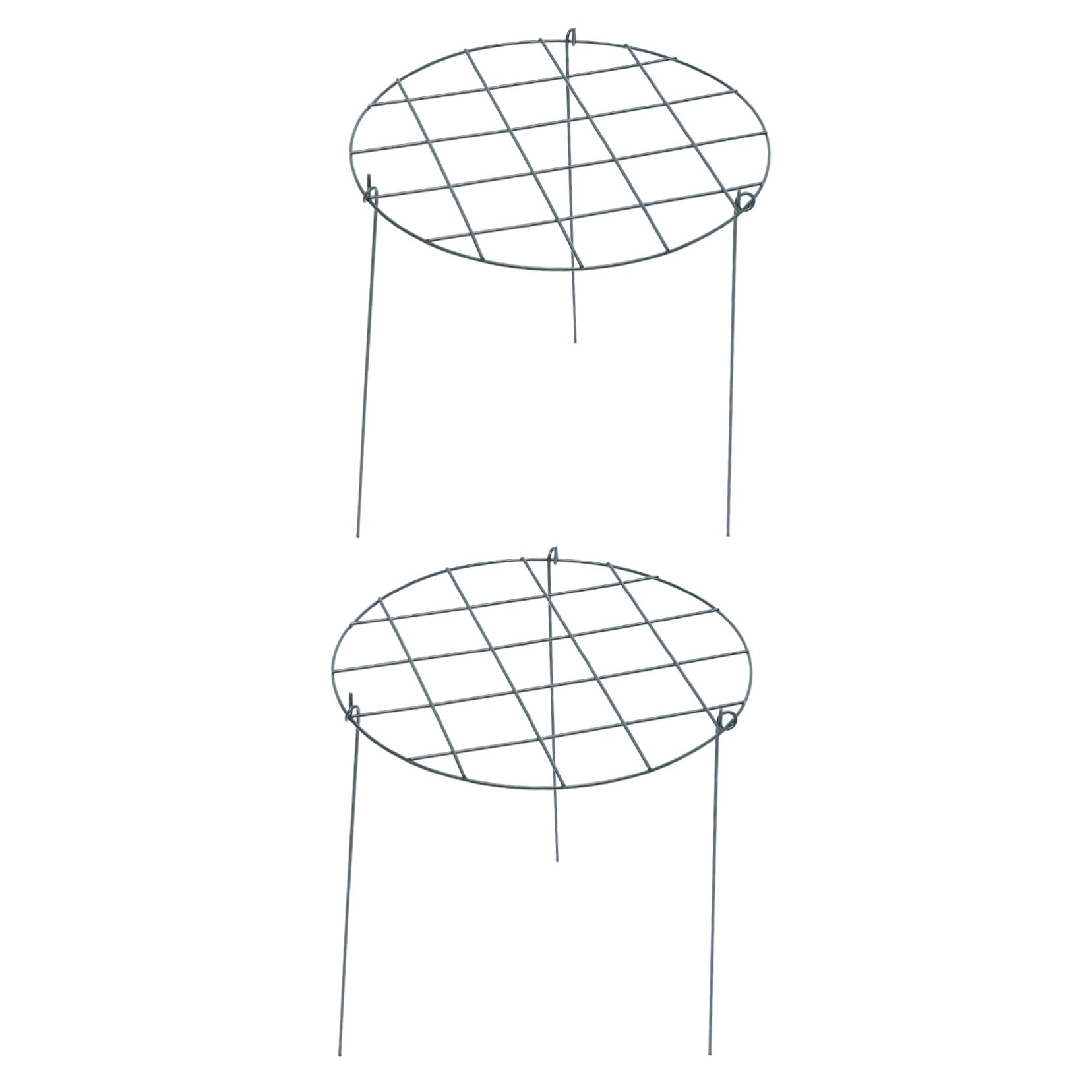 Support treillis jardin métal pour redresser vos plantes de vigne x2