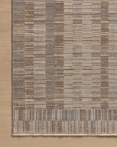 Loloi Amber Lewis Cali Collection CIL-05 Natural/Multi 9'-6" x 13', .25" Pile Height, Area Rug - Image 6