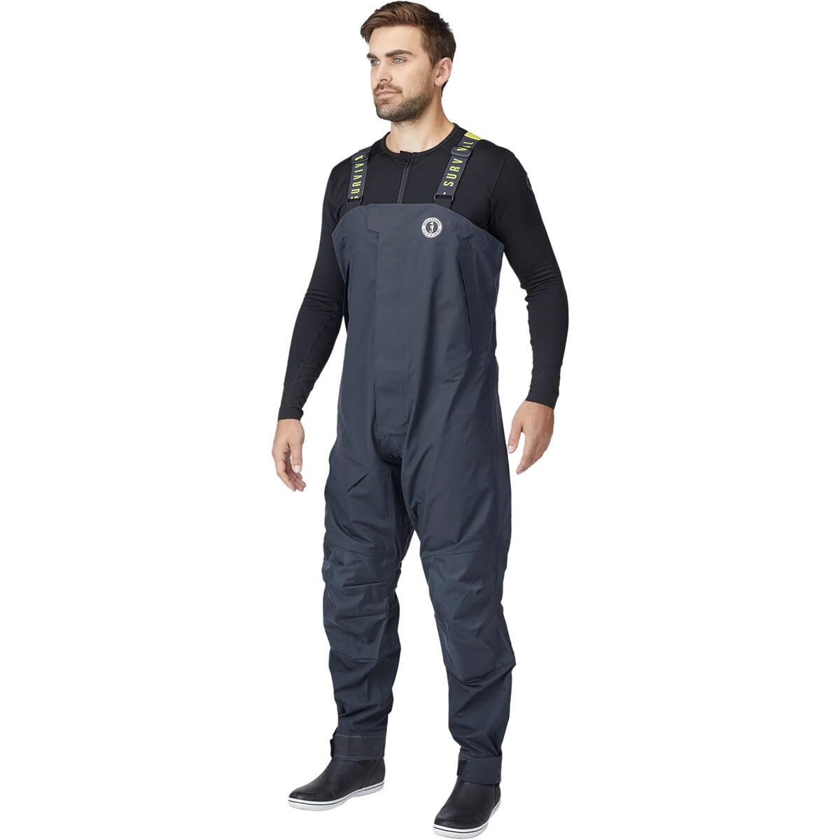 Taku Waterproof Bib Admiral Gray / XXL