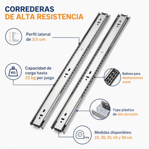 Correderas para cajones 5 Imagen adicional
