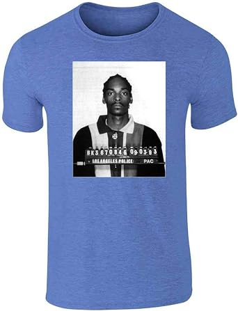 Pop Threads Mugshizzle Celebrity Mugshot Music Graphic Tee T-Shirt for Men