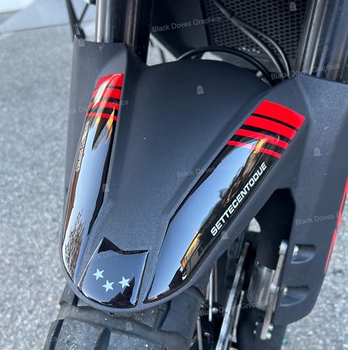 Kit adhésifs 3D résinés protecteurs Benelli TRK 702 X - 8