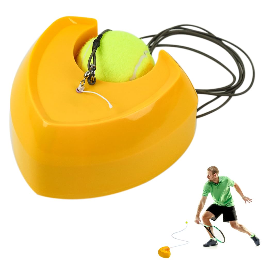 Proberos® Tennis Training Rebound Ball, 18.5 Ft Retractable Pull Rope, Easy to Carry, Starters Solo Training Outdoor Sport Tennis Training Kit for Teens, Adults (B0D16Z6XTK) Amazon Price History, Amazon Price Tracker