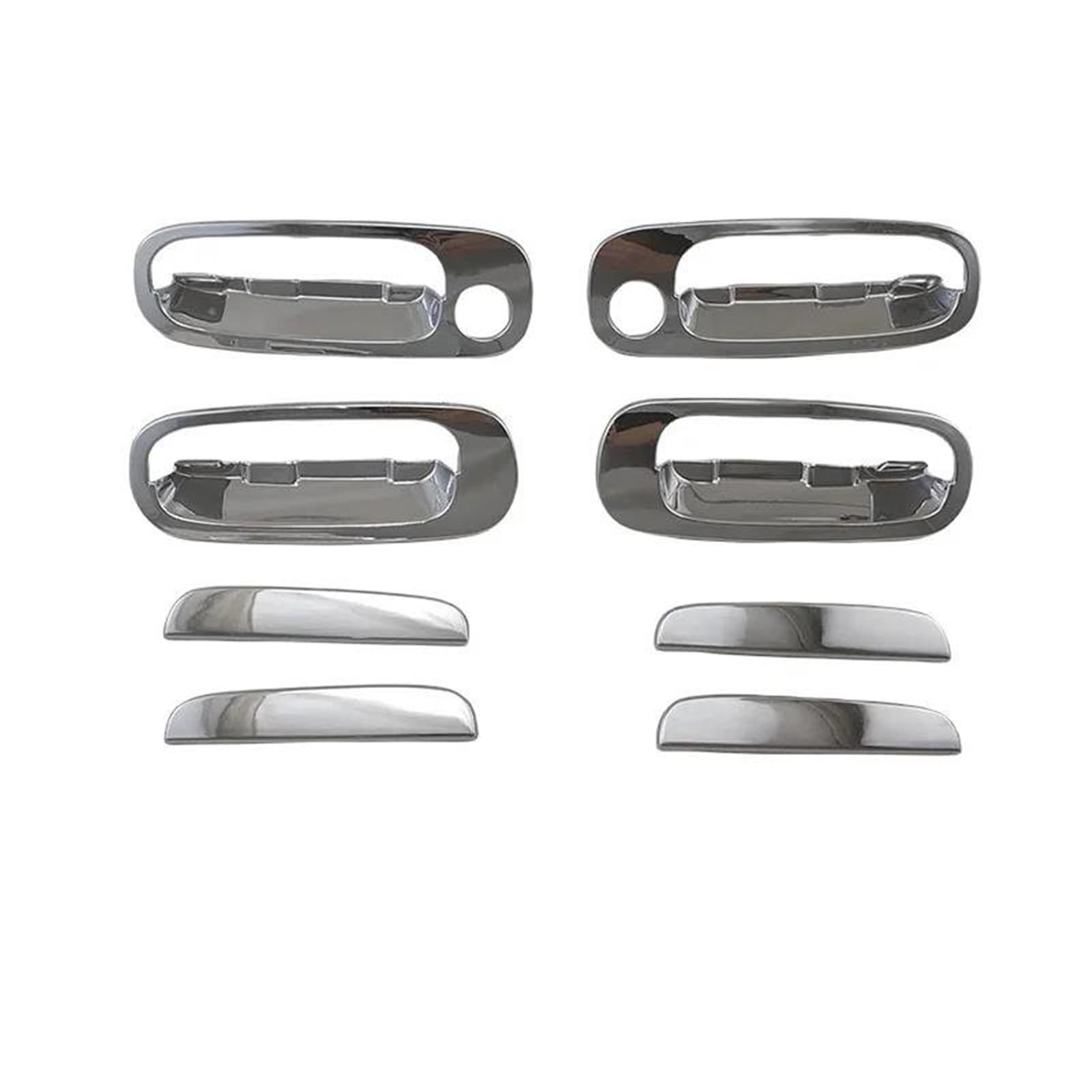 Kjhopy One Color Car Door Handle Trim Abs Exterior Strip Cover Decorative For Corolla Ae110 Ae111 1996-2000