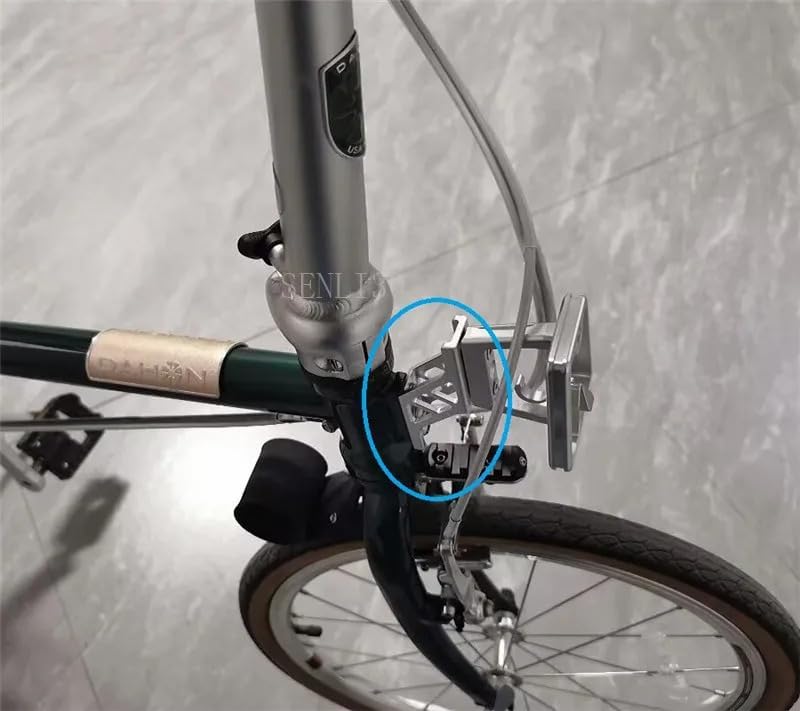 Carrier Block Raise Height Bracket for Bromtpon and folding bikes