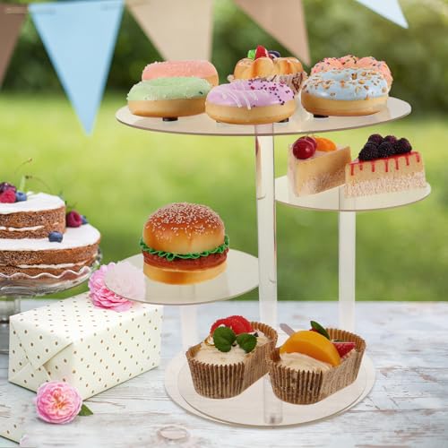 Présentoir à gâteau détachable pour optimiser l'espace de vos tables de buffet - 7